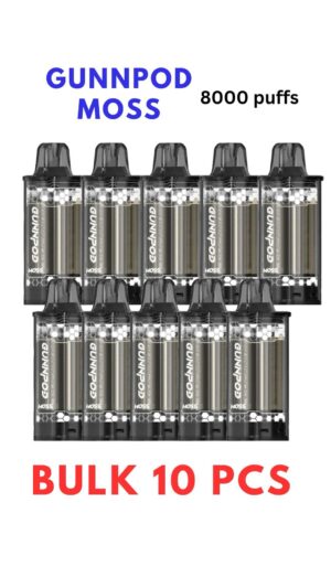 BULK-SALE-10-PCS-–-GUNNPOD-MOSS-REFILL-8000-PUFF-–-MIX-FLAVOURS.jpg BULK SALE 10 PCS – GUNNPOD MOSS REFILL 8000 PUFF – MIX FLAVOURS