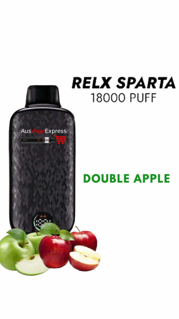 RELX SPARTA – DOUBLE APPLE – 18000 PUFFS
