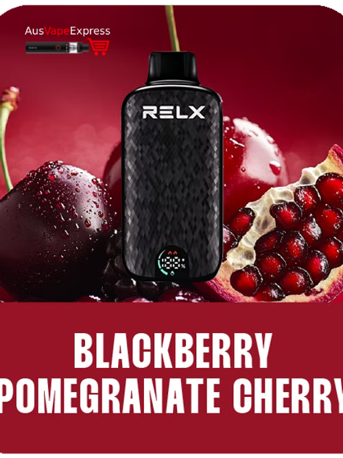 Relx Sparta – Black Pomegrante Cherry – 18,000