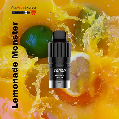 iGet Bar Plus S3 Pod Only – Lemonade Monster – 10,000